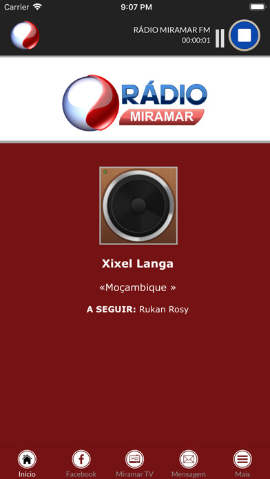 Emulate iPhone app Rádio Miramar FM using MyAndroid Emulate iPhone app Rádio Miramar FM using MyAndroid