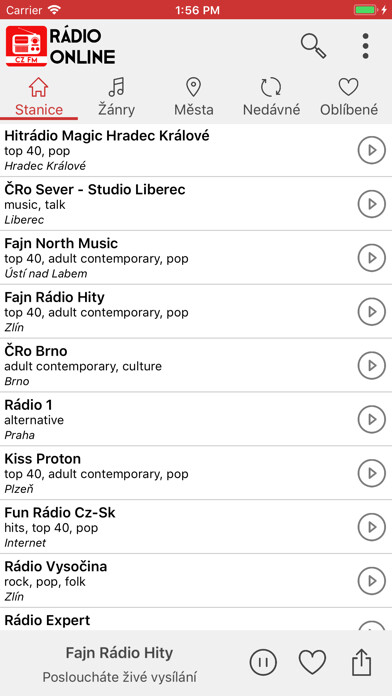 Emulate iPhone app Rádio Online ?eská using MyAndroid Emulate iPhone app Rádio Online ?eská using MyAndroid