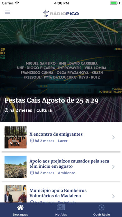 Emulate iPhone app Rádio Pico using MyAndroid Emulate iPhone app Rádio Pico using MyAndroid