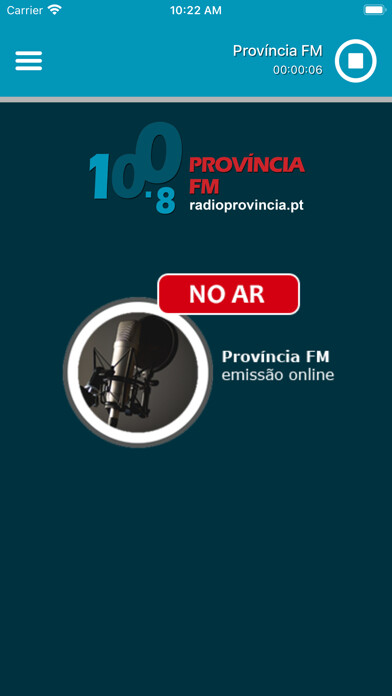 Emulate iPhone app Rádio Província FM using MyAndroid Emulate iPhone app Rádio Província FM using MyAndroid