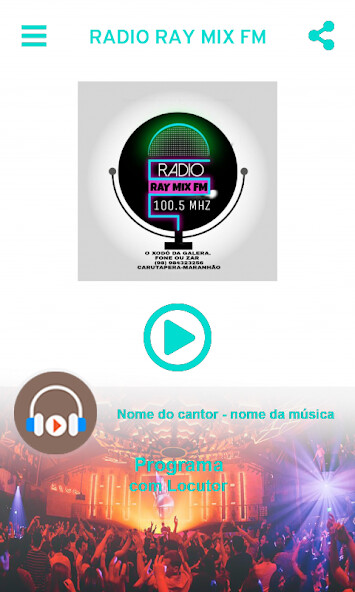 Run android online APK RÁDIO RAY MIX FM from MyAndroid or emulate RÁDIO RAY MIX FM using MyAndroid