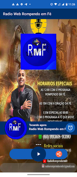 Run android online APK Rádio Rompendo Em Fé! from MyAndroid or emulate Rádio Rompendo Em Fé! using MyAndroid Run android online APK Rádio Rompendo Em Fé! from MyAndroid or emulate Rádio Rompendo Em Fé! using MyAndroid