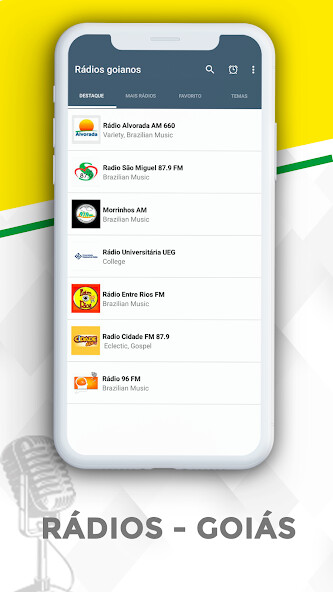 Run android online APK Rádios - Goiás from MyAndroid or emulate Rádios - Goiás using MyAndroid