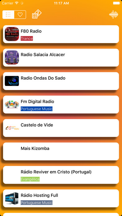 Emulate iPhone app Rádios - O melhor de rádio Português - Simples, rápido e gratuito using MyAndroid Emulate iPhone app Rádios - O melhor de rádio Português - Simples, rápido e gratuito using MyAndroid