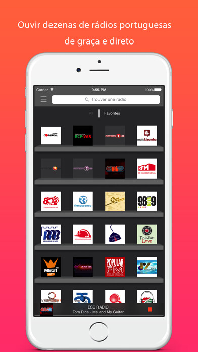 Emulate iPhone app Rádios Portugal : o melhor de rádio Português using MyAndroid Emulate iPhone app Rádios Portugal : o melhor de rádio Português using MyAndroid