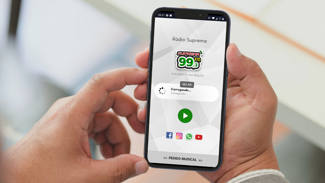 Run android online APK Rádio Suprema FM 99.3 from MyAndroid or emulate Rádio Suprema FM 99.3 using MyAndroid
