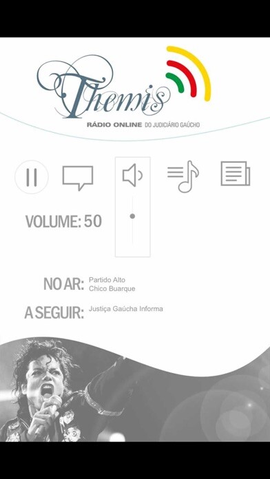 Emulate iPhone app Rádio Themis using MyAndroid