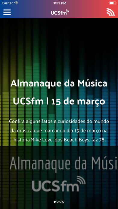 Emulate iPhone app Rádio UCS FM using MyAndroid Emulate iPhone app Rádio UCS FM using MyAndroid
