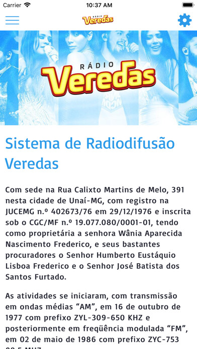 Emulate iPhone app Rádio Veredas FM using MyAndroid Emulate iPhone app Rádio Veredas FM using MyAndroid