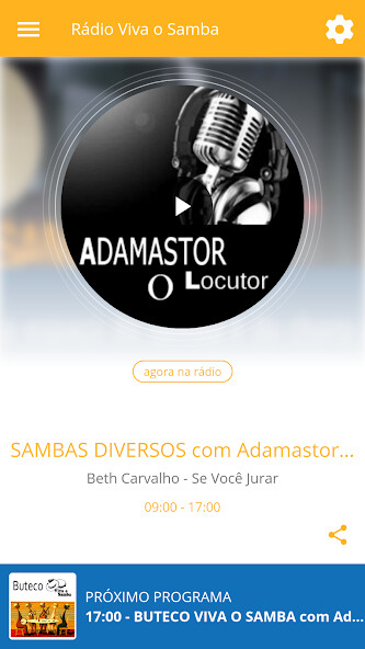 Run android online APK Rdio Viva o Samba from MyAndroid or emulate Rdio Viva o Samba using MyAndroid