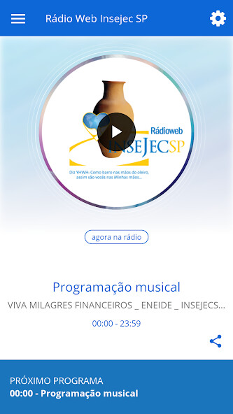 Run android online APK Rádio Web Insejec SP from MyAndroid or emulate Rádio Web Insejec SP using MyAndroid