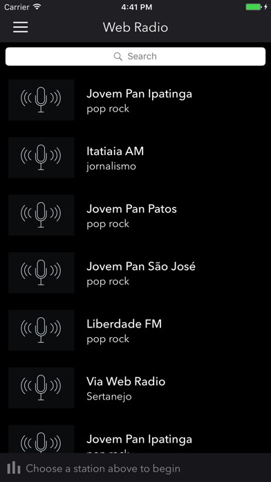 Emulate iPhone app Rádio Web using MyAndroid Emulate iPhone app Rádio Web using MyAndroid