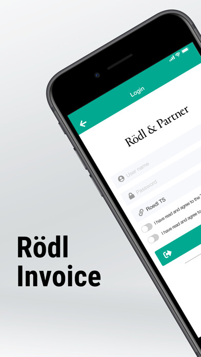 Emulate iPhone app Rödl Invoice using MyAndroid Emulate iPhone app Rödl Invoice using MyAndroid