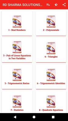 Emulate Android APK RD Sharma Class 10th Maths Solutions (offline) Emulate Android APK RD Sharma Class 10th Maths Solutions (offline)