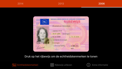 Emulate iPhone app RDW Rijbewijs using MyAndroid