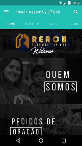 Run android online APK Reach Assembly of God from MyAndroid or emulate Reach Assembly of God using MyAndroid