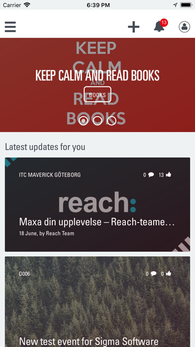 Emulate iPhone app Reach: colleagues and work using MyAndroid Emulate iPhone app Reach: colleagues and work using MyAndroid