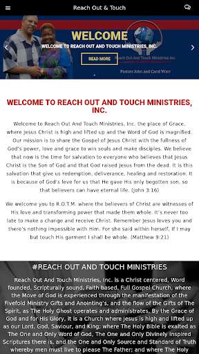 Run android online APK Reach Out and Touch Ministries from MyAndroid or emulate Reach Out and Touch Ministries using MyAndroid