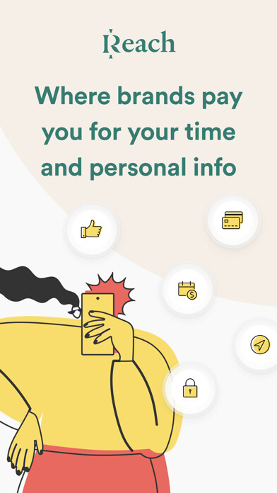 Emulate iPhone app Reach: Privacy that pays using MyAndroid