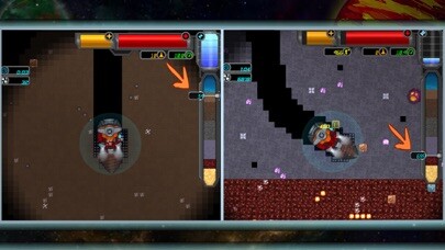 Emulate iPhone app Reach the Core: Find Minerals using MyAndroid