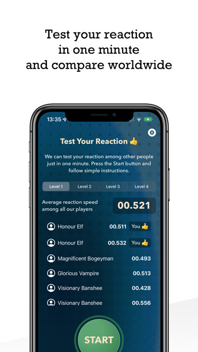 Emulate iPhone app Reaction Speed Test Pro using MyAndroid Emulate iPhone app Reaction Speed Test Pro using MyAndroid
