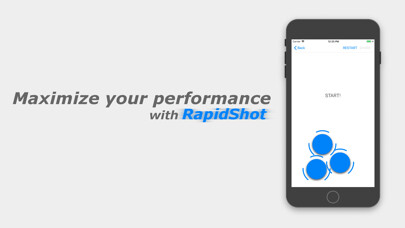 Emulate iPhone app Reaction time trainer :RS using MyAndroid