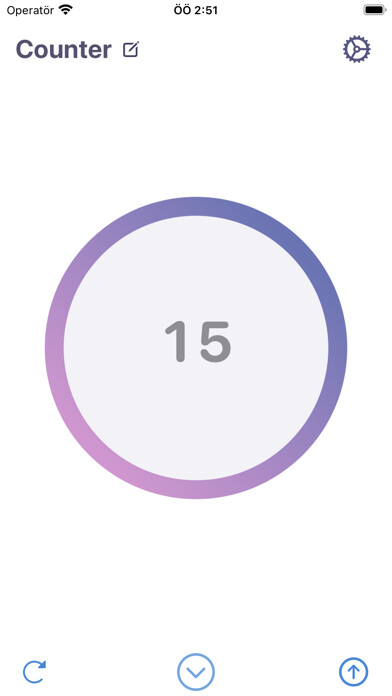 Emulate iPhone app Reactive Tally Counter using MyAndroid Emulate iPhone app Reactive Tally Counter using MyAndroid