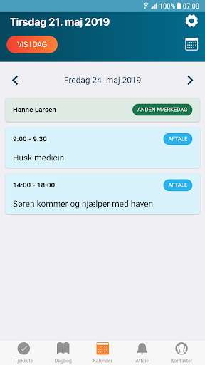 Run android online APK ReACT kalender til mobil from MyAndroid or emulate ReACT kalender til mobil using MyAndroid