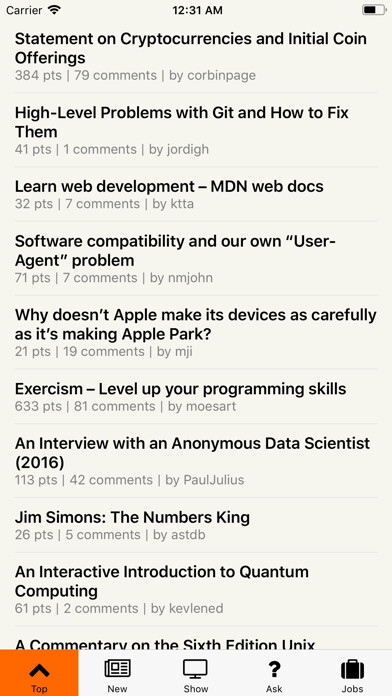 Emulate iPhone app React Native Hacker News using MyAndroid Emulate iPhone app React Native Hacker News using MyAndroid
