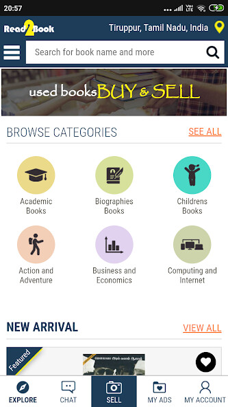 Run android online APK Read2Book: Buy  Sell Used Books from MyAndroid or emulate Read2Book: Buy  Sell Used Books using MyAndroid