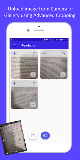 Run android online APK Readapix: Image to Voice Reader & Document Scanner from MyAndroid or emulate Readapix: Image to Voice Reader & Document Scanner using MyAndroid