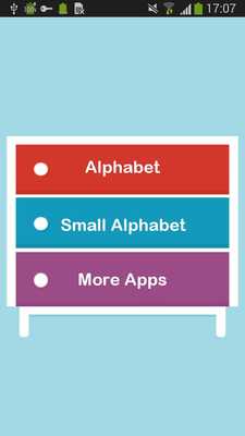 Emulate Android APK Reader Kids Alphabets