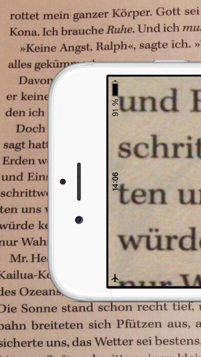 Emulate iPhone app reading-glasses using MyAndroid Emulate iPhone app reading-glasses using MyAndroid