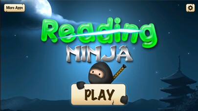 Emulate iPhone app Reading Ninja - The Learn To Read Slicing Game using MyAndroid