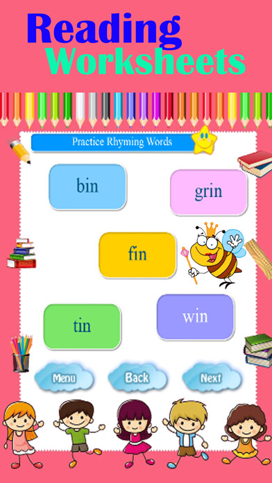 Emulate iPhone app Reading Sight Words Worksheets using MyAndroid Emulate iPhone app Reading Sight Words Worksheets using MyAndroid