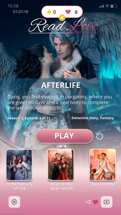 Emulate iPhone app Read.Love- Interactive Stories using MyAndroid Emulate iPhone app Read.Love- Interactive Stories using MyAndroid