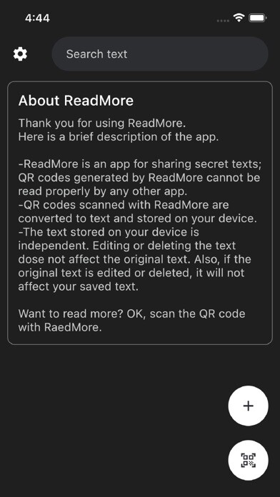 Emulate iPhone app ReadMore - Share secret texts using MyAndroid Emulate iPhone app ReadMore - Share secret texts using MyAndroid