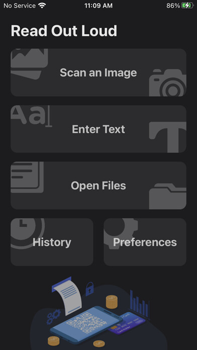 Emulate iPhone app Read Out Loud - Text Reader using MyAndroid Emulate iPhone app Read Out Loud - Text Reader using MyAndroid