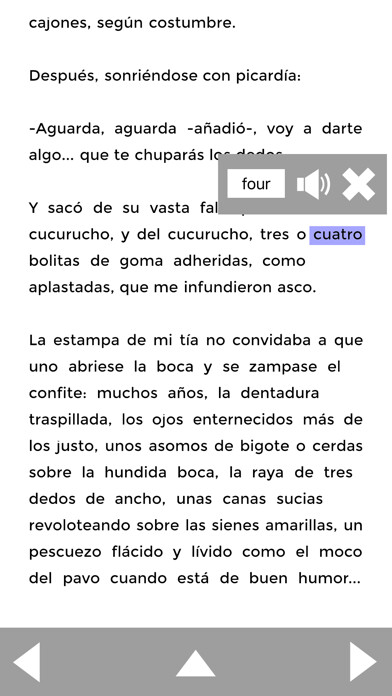 Emulate iPhone app Read Spanish using MyAndroid