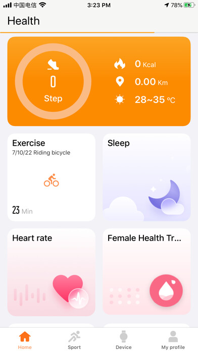 Emulate iPhone app READsport - Exercise & Health using MyAndroid Emulate iPhone app READsport - Exercise & Health using MyAndroid