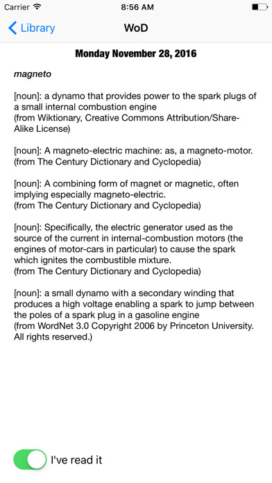 Emulate iPhone app readsy using MyAndroid