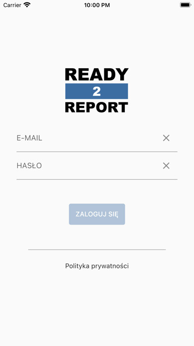 Emulate iPhone app Ready2Report using MyAndroid