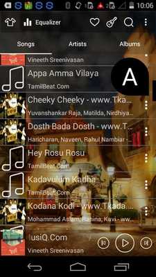 Emulate Android APK Ready Music Player