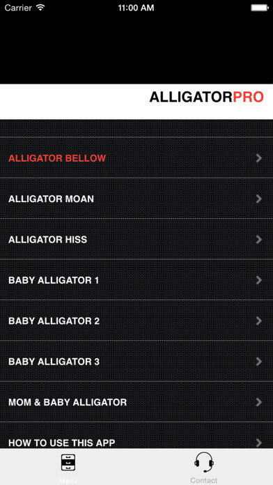 Emulate iPhone app REAL Alligator Calls -Alligator Sounds for Hunting using MyAndroid