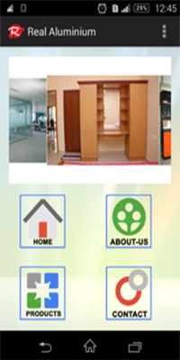 Emulate Android APK Real Aluminium Interiors