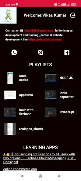 Run android online APK REAL APPS from MyAndroid or emulate REAL APPS using MyAndroid