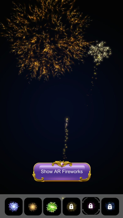Emulate iPhone app Real AR fireworks using MyAndroid