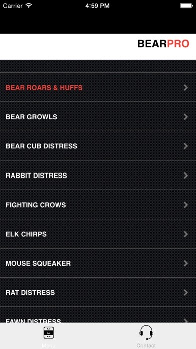 Emulate iPhone app REAL Bear Calls - Bear Hunting Calls - Bear Sounds using MyAndroid