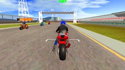 Emulate iPhone app Real Bike Racing Game using MyAndroid