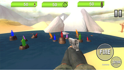 Emulate iPhone app Real Bottle Shooter Expert 3D using MyAndroid Emulate iPhone app Real Bottle Shooter Expert 3D using MyAndroid